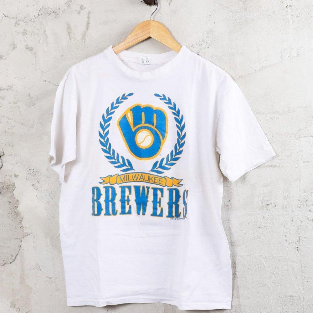 Thrift 1989 Milwaukee Brewers Collection Shirt Collection Tee